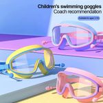Kids Anti-Fog Swimming Goggles Pool Swim Adjustable Glasses Children Boys Girls