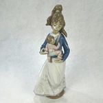 LLADRO 5873 Modern Mother & Baby Porcelain Figurine Retired Spain Glossy Mint