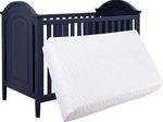COT BED BABY TODDLER QUILTED MATTRESS WATERPROOF BREATHABLE 140 x 70 x 13cm