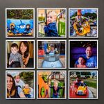 Fridge Tiles, Fridge Magnet Set, Personalised Photo Magnets, Photo Gift for Mum