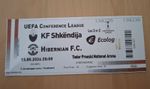 KF Shkèndija North Macedonia v Hibernian Hibs  Europa Conference League 13/8/26