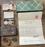 Vintage WW1 Medal Pair Dog Tags & WW2 Home Guard Etc  Robert Campbell Patterson