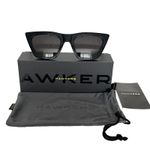 Hawkers Sunglasses Women’s Butterfly Black Hypnose UV400 Protection Temple 140mm