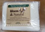 Warm Company , Warm and Natural Cotton Wadding  Batting King size 120" X 124"