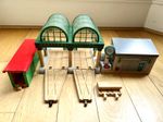 Thomas & Friends Wooden Railway Deluxe KNAPFORD STATION with Sounds, Rare, GC