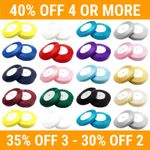 46 Metres - ORGANZA RIBBON ROLLS - 10mm, 15mm, 25mm - Woven Edge. Sheer, Chiffon