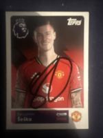 Manchester United Benjamin Sesko Hand Signed 2026 Premier League Sticker