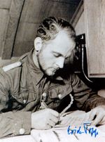 ERICH TOPP Signed Photograph - Respected U-Boat Commander - preprint