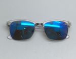 Maui Jim KAWIKA MJ-B257-05CR Polarized Sunglasses Blue Lens Clear 54/18-140