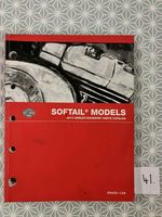 GENUINE Harley Davidson Parts Catalog Catologue 2012 Softail Models 99455-12A