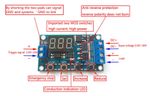 6-30V Relay Module Switch Trigger Time Delay Circuit Timer Cycle Adjustable