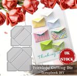 2 Mini Envelope Metal Cutting Die Making Stamp Die Set  Craft  DIY Scrapbooking