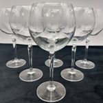 Colony Glass Orleans Balloon Wine Glasses or Water Goblets x6 450ml 21cm Height