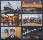 Alderney 2012 Centenary of the Sinking of the Titanic set SG A448-A453 MNH mint