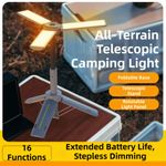 Folding Camping Light Portable Telescopic Lanterns Waterproof Power Bank Lamp
