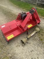 Used Winton 145 Heavy Duty Flail Mower 1.45m Wide - For Compact Tractors