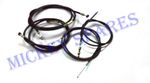 New Royal Enfield Cable Kit Complete Genuine Set of 5 Cables