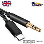 3.5mm Aux to USB C Type C Cable For Car iPhone Samsung Stereo Audio Adapter Jack