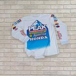 Honda retro spitfire peak mx jersey motocross enduro