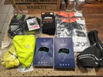 SELECTION OF CYCLING CLOTHES AND ACCESSORIES NEW X DISPLAY