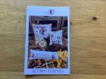 Acorn  Thieves (new) Cross Stitch Chart By Quaint Rose Needlearts