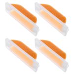 4Pcs Reusable Reflective Driveway Markers Rectangular Road Pavement Markers