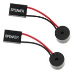 2x BIOS Debug Speaker Beeper Mini Motherboard Header Beep CPU Alarm Codes For PC
