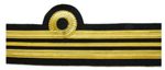 Cuff Rank Sleeve Cuff Curls Lt Cdr Navy Gold Wire Lieutenant Commander R971