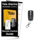 Yale Alarm HSA3200 Premium Compatible Remote For HSA3000 Yale Alarms /RRP £24.99