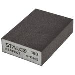 180 GRIT ABRASIVE FOAM SANDING BLOCK Wet Dry Bodywork Sandpaper Sponge Stalco