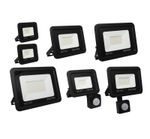 LED Floodlight PIR  12V DC Outdoor Solar Lighting Garden Security Flood Light