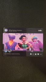 Kayou K-Pop Demon Hunters Energy Lenticular HR Card KPDH01-HR-020