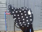 Handmade Fleece Saddle Cover Large Fits 17"& Larger Saddles Discontinued Pattern