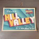 Welcome to Hill Valley Back to the Future Musical London Postcard