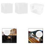 Transparent Acrylic Grinding Dust Cover for Workspace Polishing Buffing