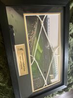 Anfield LIVERPOOL FC FOOTBALL GOAL NET match Used  Worn PHOTO Mo  SALAH LFC Rare