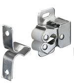 Double Roller Catch Bronze or Zinc Plated Cupboard Cabinet Door Latch Caravan
