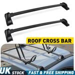 2Pcs Top Roof Rack Cross Bars Rails Cargo Carrier For Honda CR-V MK3 2007-11 UK