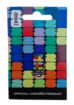 OFFICIAL FIFA WORLD CUP 2026 COLOUR LOGO FOOTBALL PIN BADGE BRAND NEW!
