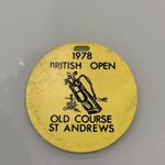 107th British Open Championship Old Course St Andrews 1978 Golf Bag Tag