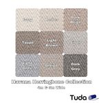 Havana Herringbone Loop Carpet 6mm Pile with Felt Backing