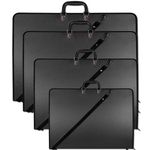 DESIGN PORTFOLIO WATER PROOF BLACK CASE ART WORK PAINTING FOLDER BAG A1 A2 A3 A4