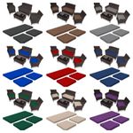 3pc Replacement Cushions Set to fit Rattan Garden Furniture Chairs Sofa Patio