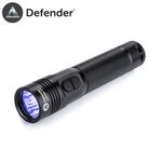 Defender Lumos UV+ Torch - LED & UV Handheld Torch - USB Rechargable