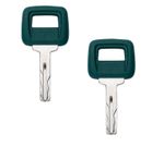 2PCS Volvo 11039228 laser Master Plant Key fits Loaders & Haul Trucks Excavator