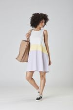 T-Shirt Dress Beach Cover Up Picture Organic Surf Flowa Lilac Medium UK 12