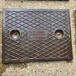 Cast iron Manhole Cover & frame 660mm X 510mm Airtight diamond drain lid 