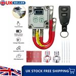 Wireless Remote Control Car Battery Disconnect Isolator Cut Off Master Switch
