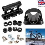 ZTTO Bike Fork Mount Rack Car Roof Rack Quick-Release Thru Axle Mount Adapter