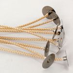 Candle Wicks Wedo TCR with Sustainers – 120mm Long - Various Sizes | Cosy Owl